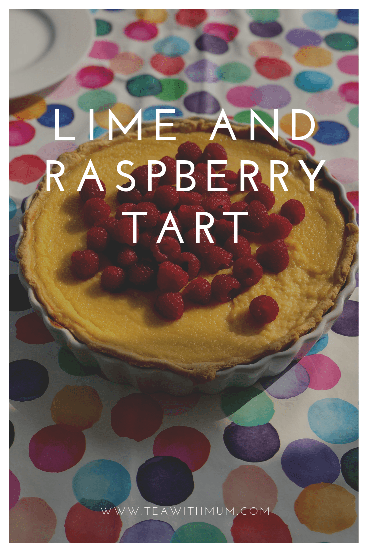 Lime and raspberry tart recipe