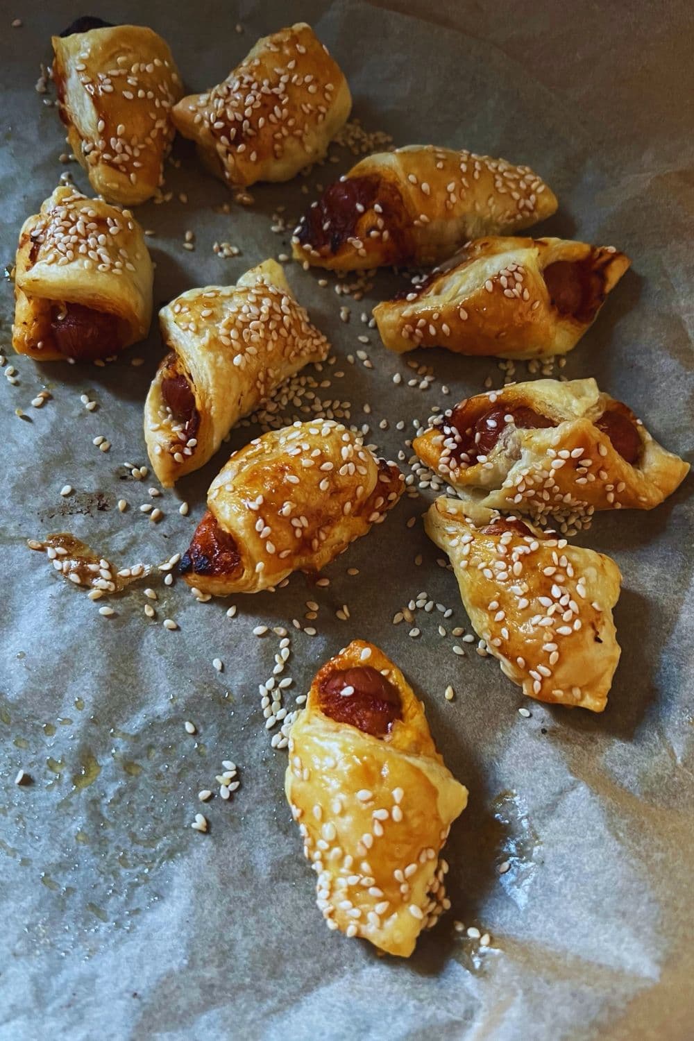 Easy festive pigs in a blanket for your Christmas afternoon tea