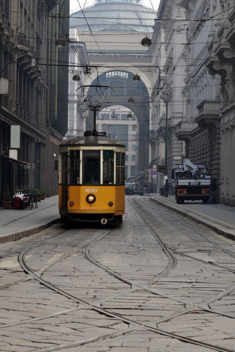 Grab our list of 15 amazing FREE things to do in MIlan with kids, like riding the vintage trains - kids under 10 travel for free!